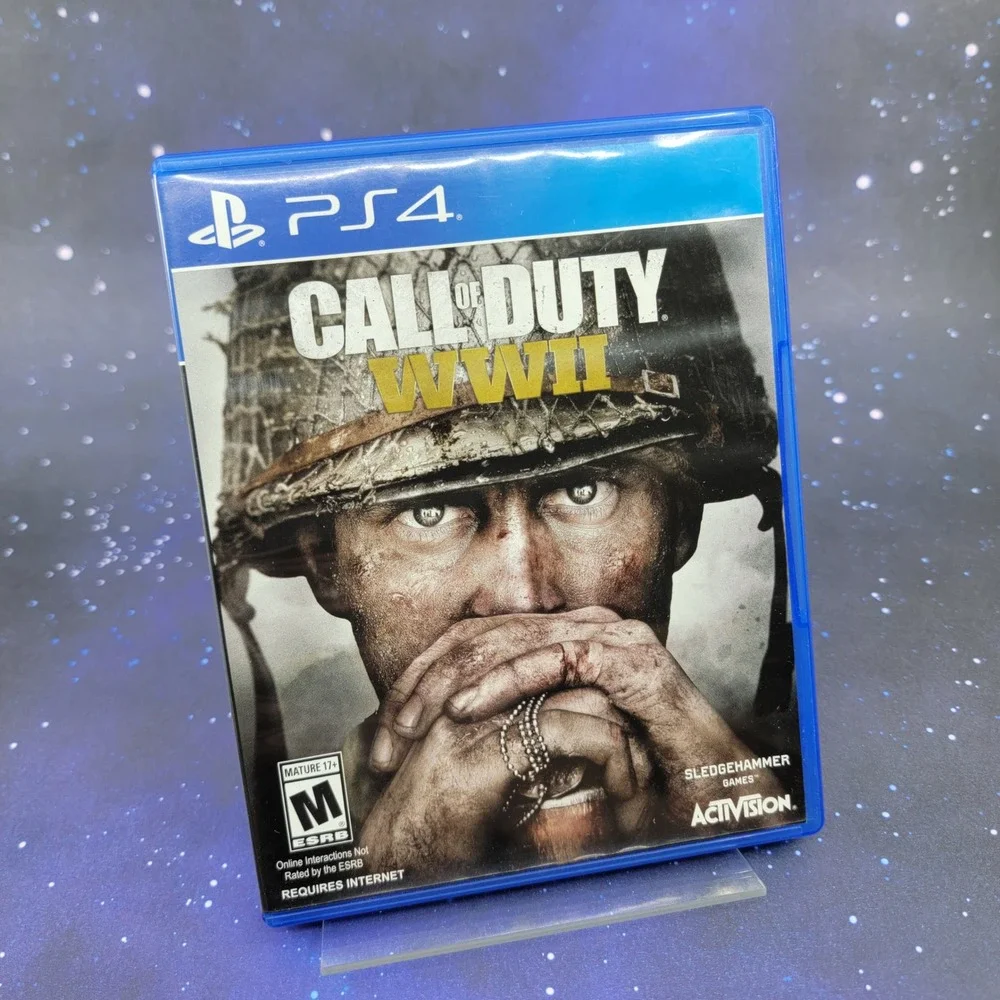 Call of Duty WWII PS4 PlayStation 4 Activision Sledgehammer Games CIB Complete